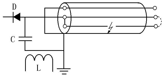 直閃遠端短路環(huán)法測試接線(xiàn)